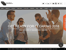 Tablet Screenshot of lcca.org.uk